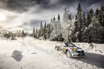 2022-02-25 - 40 BULACIA Bruno (bol), MARTI Marc (esp), Skoda Fabia Evo, action during the Rally Sweden 2022, 2nd round of the 2022 WRC World Rally Car Championship, from February 24 to 27, 2022 at Umea, Vasterbotten County, Sweden - RALLY SWEDEN 2022, 2ND ROUND OF THE 2022 WRC WORLD RALLY CAR CHAMPIONSHIP - RALLY - MOTORS