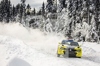 2022-02-25 - 27 PIETARINEN Eerik (fin), LINNAKETO Antti (fin), Volkswagen Polo GTI, action during the Rally Sweden 2022, 2nd round of the 2022 WRC World Rally Car Championship, from February 24 to 27, 2022 at Umea, Vasterbotten County, Sweden - RALLY SWEDEN 2022, 2ND ROUND OF THE 2022 WRC WORLD RALLY CAR CHAMPIONSHIP - RALLY - MOTORS