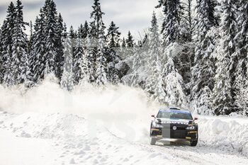 2022-02-25 - 28 KAUR Egon (est), SIMM Silver (est), Volkswagen Polo GTI, action during the Rally Sweden 2022, 2nd round of the 2022 WRC World Rally Car Championship, from February 24 to 27, 2022 at Umea, Vasterbotten County, Sweden - RALLY SWEDEN 2022, 2ND ROUND OF THE 2022 WRC WORLD RALLY CAR CHAMPIONSHIP - RALLY - MOTORS