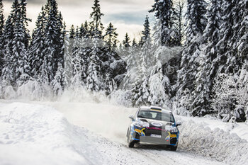 2022-02-25 - 50 ARMSTRONG Jon (gbr), HOY Brian (irl), Ford Fiesta Rally3, action during the Rally Sweden 2022, 2nd round of the 2022 WRC World Rally Car Championship, from February 24 to 27, 2022 at Umea, Vasterbotten County, Sweden - RALLY SWEDEN 2022, 2ND ROUND OF THE 2022 WRC WORLD RALLY CAR CHAMPIONSHIP - RALLY - MOTORS