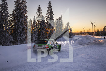 2022-02-25 - 20 MIKKELSEN Andreas (nor), ERIKSEN Torstein (nor), Toksport WRT, Skoda Fabia Evo, action during the Rally Sweden 2022, 2nd round of the 2022 WRC World Rally Car Championship, from February 24 to 27, 2022 at Umea, Vasterbotten County, Sweden - RALLY SWEDEN 2022, 2ND ROUND OF THE 2022 WRC WORLD RALLY CAR CHAMPIONSHIP - RALLY - MOTORS