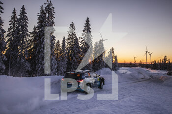 2022-02-25 - 26 ADIELSSON Mattias (swe), ARHUSIANDER David (swe), M-Sport Ford World Rally Team, Ford Fiesta Mk II, action during the Rally Sweden 2022, 2nd round of the 2022 WRC World Rally Car Championship, from February 24 to 27, 2022 at Umea, Vasterbotten County, Sweden - RALLY SWEDEN 2022, 2ND ROUND OF THE 2022 WRC WORLD RALLY CAR CHAMPIONSHIP - RALLY - MOTORS