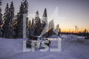 2022-02-25 - 28 KAUR Egon (est), SIMM Silver (est), Volkswagen Polo GTI, action during the Rally Sweden 2022, 2nd round of the 2022 WRC World Rally Car Championship, from February 24 to 27, 2022 at Umea, Vasterbotten County, Sweden - RALLY SWEDEN 2022, 2ND ROUND OF THE 2022 WRC WORLD RALLY CAR CHAMPIONSHIP - RALLY - MOTORS