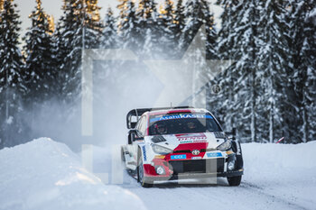 2022-02-25 - 69 ROVANPERA Kalle (fin), HALTTUNEN Jonne (FIN), Toyota Gazoo Racing WRT, Toyota GR Yaris Rally1, action during the Rally Sweden 2022, 2nd round of the 2022 WRC World Rally Car Championship, from February 24 to 27, 2022 at Umea, Vasterbotten County, Sweden - RALLY SWEDEN 2022, 2ND ROUND OF THE 2022 WRC WORLD RALLY CAR CHAMPIONSHIP - RALLY - MOTORS