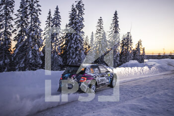 2022-02-25 - 35 MIELE Mauro (ita), BELTRAME Luca (ita), Skoda Fabia Evo, action during the Rally Sweden 2022, 2nd round of the 2022 WRC World Rally Car Championship, from February 24 to 27, 2022 at Umea, Vasterbotten County, Sweden - RALLY SWEDEN 2022, 2ND ROUND OF THE 2022 WRC WORLD RALLY CAR CHAMPIONSHIP - RALLY - MOTORS