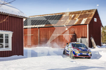 2022-02-26 - 48 PAJARI Sami (fin), MALKONEN Enni (fin), Ford Fiesta Rally3, action during the Rally Sweden 2022, 2nd round of the 2022 WRC World Rally Car Championship, from February 24 to 27, 2022 at Umea, Vasterbotten County, Sweden - RALLY SWEDEN 2022, 2ND ROUND OF THE 2022 WRC WORLD RALLY CAR CHAMPIONSHIP - RALLY - MOTORS