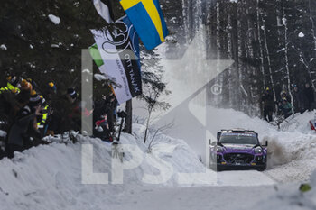 2022-02-26 - 44 GREENSMITH Gus (gbr), ANDERSSON Jonas (swe), M-Sport Ford World Rally Team, Ford Puma Rally1, action during the Rally Sweden 2022, 2nd round of the 2022 WRC World Rally Car Championship, from February 24 to 27, 2022 at Umea, Vasterbotten County, Sweden - RALLY SWEDEN 2022, 2ND ROUND OF THE 2022 WRC WORLD RALLY CAR CHAMPIONSHIP - RALLY - MOTORS