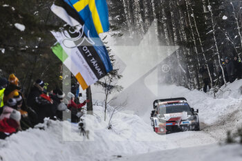 2022-02-26 - 33 EVANS Elfyn (gbr), MARTIN Scott (gbr), Toyota Gazoo Racing WRT, Toyota GR Yaris Rally1, action during the Rally Sweden 2022, 2nd round of the 2022 WRC World Rally Car Championship, from February 24 to 27, 2022 at Umea, Vasterbotten County, Sweden - RALLY SWEDEN 2022, 2ND ROUND OF THE 2022 WRC WORLD RALLY CAR CHAMPIONSHIP - RALLY - MOTORS