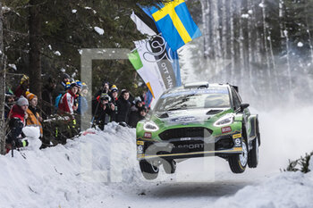 2022-02-26 - 23 HUTTUNEN Jari (fin), LUKKA Mikko (fin), M-Sport Ford World Rally Team, Ford Fiesta Mk II, action during the Rally Sweden 2022, 2nd round of the 2022 WRC World Rally Car Championship, from February 24 to 27, 2022 at Umea, Vasterbotten County, Sweden - RALLY SWEDEN 2022, 2ND ROUND OF THE 2022 WRC WORLD RALLY CAR CHAMPIONSHIP - RALLY - MOTORS