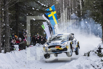 2022-02-26 - 29 ANDERSSON Per Gunnar (swe), FREDRIKSSON Anders (swe), Ford Fiesta Mk II, action during the Rally Sweden 2022, 2nd round of the 2022 WRC World Rally Car Championship, from February 24 to 27, 2022 at Umea, Vasterbotten County, Sweden - RALLY SWEDEN 2022, 2ND ROUND OF THE 2022 WRC WORLD RALLY CAR CHAMPIONSHIP - RALLY - MOTORS