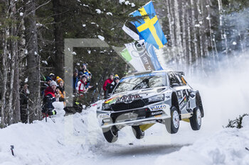 2022-02-26 - 40 BULACIA Bruno (bol), MARTI Marc (esp), Skoda Fabia Evo, action during the Rally Sweden 2022, 2nd round of the 2022 WRC World Rally Car Championship, from February 24 to 27, 2022 at Umea, Vasterbotten County, Sweden - RALLY SWEDEN 2022, 2ND ROUND OF THE 2022 WRC WORLD RALLY CAR CHAMPIONSHIP - RALLY - MOTORS
