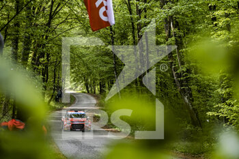 2022-04-21 - 21 ROSSEL Yohan (fra), SARREAUD Valentin (fra), Citroen C3, action during the Croatia Rally 2022, 3rd round of the 2022 WRC World Rally Car Championship, from April 21 to 24, 2022 at Zagreb, Croatia - CROATIA RALLY 2022, 3RD ROUND OF THE 2022 WRC WORLD RALLY CAR CHAMPIONSHIP - RALLY - MOTORS