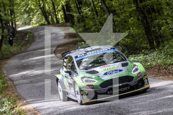 2022-04-21 - 27 HUTTUNEN Jari (fin), LUKKA Mikko (fin), M-Sport Ford World Rally Team, Ford Fiesta Mk II, action during the Croatia Rally 2022, 3rd round of the 2022 WRC World Rally Car Championship, from April 21 to 24, 2022 at Zagreb, Croatia - CROATIA RALLY 2022, 3RD ROUND OF THE 2022 WRC WORLD RALLY CAR CHAMPIONSHIP - RALLY - MOTORS