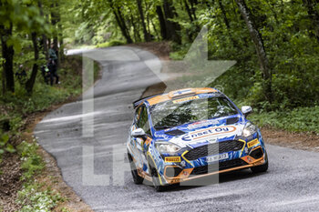 2022-04-21 - 53 JOONA Lauri (fin), KORHONEN Mikael (fin), Ford Fiesta Rally3, action during the Croatia Rally 2022, 3rd round of the 2022 WRC World Rally Car Championship, from April 21 to 24, 2022 at Zagreb, Croatia - CROATIA RALLY 2022, 3RD ROUND OF THE 2022 WRC WORLD RALLY CAR CHAMPIONSHIP - RALLY - MOTORS