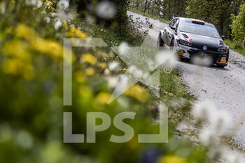 2022-04-21 - 38 RAGUES Pierre (fra), PESENTI Julien (fra), Volkswagen Polo GTI, action during the Croatia Rally 2022, 3rd round of the 2022 WRC World Rally Car Championship, from April 21 to 24, 2022 at Zagreb, Croatia - CROATIA RALLY 2022, 3RD ROUND OF THE 2022 WRC WORLD RALLY CAR CHAMPIONSHIP - RALLY - MOTORS