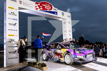 2022-04-21 - 16 FOURMAUX Adrien (fra), CORIA Alexandre (fra), M-Sport Ford World Rally Team, Ford Puma Rally 1, action during the Croatia Rally 2022, 3rd round of the 2022 WRC World Rally Car Championship, from April 21 to 24, 2022 at Zagreb, Croatia - CROATIA RALLY 2022, 3RD ROUND OF THE 2022 WRC WORLD RALLY CAR CHAMPIONSHIP - RALLY - MOTORS