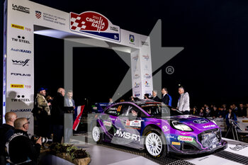 2022-04-21 - 44 GREENSMITH Gus (gbr), ANDERSSON Jonas (swe), M-Sport Ford World Rally Team, Ford Puma Rally 1, action during the Croatia Rally 2022, 3rd round of the 2022 WRC World Rally Car Championship, from April 21 to 24, 2022 at Zagreb, Croatia - CROATIA RALLY 2022, 3RD ROUND OF THE 2022 WRC WORLD RALLY CAR CHAMPIONSHIP - RALLY - MOTORS