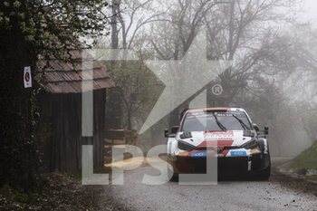 2022-04-22 - 04 LAPPI Esapekka (fin), FERM Janne (fin), Toyota Gazoo Racing WRT, Toyota GR Yaris Rally 1, action during the Croatia Rally 2022, 3rd round of the 2022 WRC World Rally Car Championship, from April 21 to 24, 2022 at Zagreb, Croatia - CROATIA RALLY 2022, 3RD ROUND OF THE 2022 WRC WORLD RALLY CAR CHAMPIONSHIP - RALLY - MOTORS