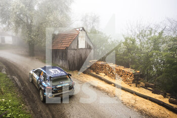 2022-04-22 - 38 RAGUES Pierre (fra), PESENTI Julien (fra), Volkswagen Polo GTI, action during the Croatia Rally 2022, 3rd round of the 2022 WRC World Rally Car Championship, from April 21 to 24, 2022 at Zagreb, Croatia - CROATIA RALLY 2022, 3RD ROUND OF THE 2022 WRC WORLD RALLY CAR CHAMPIONSHIP - RALLY - MOTORS