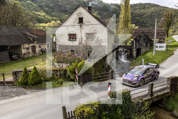 2022-04-22 - 44 GREENSMITH Gus (gbr), ANDERSSON Jonas (swe), M-Sport Ford World Rally Team, Ford Puma Rally 1, action during the Croatia Rally 2022, 3rd round of the 2022 WRC World Rally Car Championship, from April 21 to 24, 2022 at Zagreb, Croatia - CROATIA RALLY 2022, 3RD ROUND OF THE 2022 WRC WORLD RALLY CAR CHAMPIONSHIP - RALLY - MOTORS