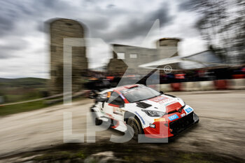 2022-04-23 - 33 EVANS Elfyn (gbr), MARTIN Scott (gbr), Toyota Gazoo Racing WRT, Toyota GR Yaris Rally 1, action during the Croatia Rally 2022, 3rd round of the 2022 WRC World Rally Car Championship, from April 21 to 24, 2022 at Zagreb, Croatia - CROATIA RALLY 2022, 3RD ROUND OF THE 2022 WRC WORLD RALLY - RALLY - MOTORS