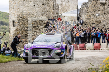 2022-04-23 - 42 BREEN Craig (irl), NAGLE Paul (irl), M-Sport Ford World Rally Team, Ford Puma Rally 1, action during the Croatia Rally 2022, 3rd round of the 2022 WRC World Rally Car Championship, from April 21 to 24, 2022 at Zagreb, Croatia - CROATIA RALLY 2022, 3RD ROUND OF THE 2022 WRC WORLD RALLY - RALLY - MOTORS