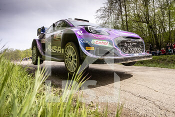2022-04-23 - 44 GREENSMITH Gus (gbr), ANDERSSON Jonas (swe), M-Sport Ford World Rally Team, Ford Puma Rally 1, action during the Croatia Rally 2022, 3rd round of the 2022 WRC World Rally Car Championship, from April 21 to 24, 2022 at Zagreb, Croatia - CROATIA RALLY 2022, 3RD ROUND OF THE 2022 WRC WORLD RALLY - RALLY - MOTORS