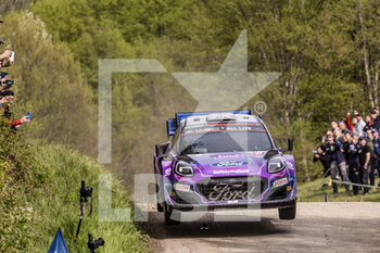 2022-04-23 - 44 GREENSMITH Gus (gbr), ANDERSSON Jonas (swe), M-Sport Ford World Rally Team, Ford Puma Rally 1, action during the Croatia Rally 2022, 3rd round of the 2022 WRC World Rally Car Championship, from April 21 to 24, 2022 at Zagreb, Croatia - CROATIA RALLY 2022, 3RD ROUND OF THE 2022 WRC WORLD RALLY - RALLY - MOTORS