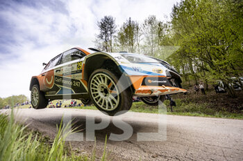 2022-04-23 - 29 INGRAM Christopher (gbr), DREW Craig (gbr), Skoda Fabia Evo, action during the Croatia Rally 2022, 3rd round of the 2022 WRC World Rally Car Championship, from April 21 to 24, 2022 at Zagreb, Croatia - CROATIA RALLY 2022, 3RD ROUND OF THE 2022 WRC WORLD RALLY - RALLY - MOTORS