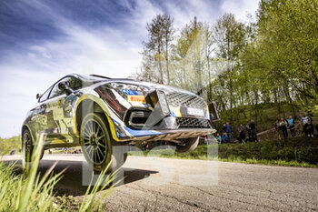 2022-04-23 - 57 VIRVES Robert (est), LESK Aleks (es), Starter Energy Racing, Ford Fiesta Rally3, action during the Croatia Rally 2022, 3rd round of the 2022 WRC World Rally Car Championship, from April 21 to 24, 2022 at Zagreb, Croatia - CROATIA RALLY 2022, 3RD ROUND OF THE 2022 WRC WORLD RALLY - RALLY - MOTORS