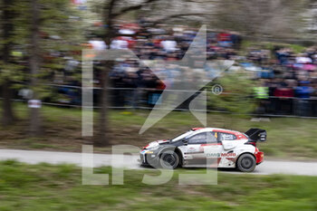 2022-04-24 - 04 LAPPI Esapekka (fin), FERM Janne (fin), Toyota Gazoo Racing WRT, Toyota GR Yaris Rally 1, action during the Croatia Rally 2022, 3rd round of the 2022 WRC World Rally Car Championship, from April 21 to 24, 2022 at Zagreb, Croatia - CROATIA RALLY 2022, 3RD ROUND OF THE 2022 WRC WORLD RALLY CAR CHAMPIONSHIP - RALLY - MOTORS