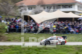 2022-04-24 - 33 EVANS Elfyn (gbr), MARTIN Scott (gbr), Toyota Gazoo Racing WRT, Toyota GR Yaris Rally 1, action during the Croatia Rally 2022, 3rd round of the 2022 WRC World Rally Car Championship, from April 21 to 24, 2022 at Zagreb, Croatia - CROATIA RALLY 2022, 3RD ROUND OF THE 2022 WRC WORLD RALLY CAR CHAMPIONSHIP - RALLY - MOTORS