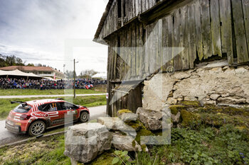 2022-04-24 - 21 ROSSEL Yohan (fra), SARREAUD Valentin (fra), Citroen C3, action during the Croatia Rally 2022, 3rd round of the 2022 WRC World Rally Car Championship, from April 21 to 24, 2022 at Zagreb, Croatia - CROATIA RALLY 2022, 3RD ROUND OF THE 2022 WRC WORLD RALLY CAR CHAMPIONSHIP - RALLY - MOTORS