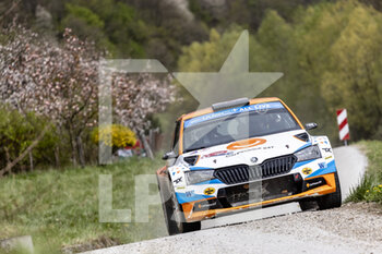 2022-04-24 - 29 INGRAM Christopher (gbr), DREW Craig (gbr), Skoda Fabia Evo, action during the Croatia Rally 2022, 3rd round of the 2022 WRC World Rally Car Championship, from April 21 to 24, 2022 at Zagreb, Croatia - CROATIA RALLY 2022, 3RD ROUND OF THE 2022 WRC WORLD RALLY CAR CHAMPIONSHIP - RALLY - MOTORS