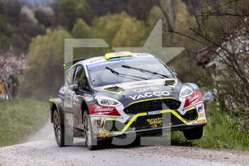 2022-04-24 - 25 CAIS Erik (cze), TESINSKY Petr (cze), Ford Fiesta Mk II, action during the Croatia Rally 2022, 3rd round of the 2022 WRC World Rally Car Championship, from April 21 to 24, 2022 at Zagreb, Croatia - CROATIA RALLY 2022, 3RD ROUND OF THE 2022 WRC WORLD RALLY CAR CHAMPIONSHIP - RALLY - MOTORS