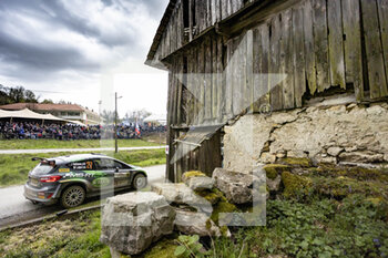 2022-04-24 - 27 HUTTUNEN Jari (fin), LUKKA Mikko (fin), M-Sport Ford World Rally Team, Ford Fiesta Mk II, action during the Croatia Rally 2022, 3rd round of the 2022 WRC World Rally Car Championship, from April 21 to 24, 2022 at Zagreb, Croatia - CROATIA RALLY 2022, 3RD ROUND OF THE 2022 WRC WORLD RALLY CAR CHAMPIONSHIP - RALLY - MOTORS