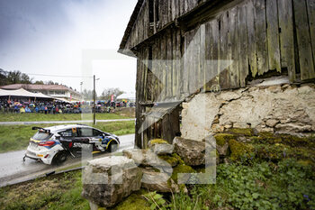 2022-04-24 - 57 VIRVES Robert (est), LESK Aleks (es), Starter Energy Racing, Ford Fiesta Rally3, action during the Croatia Rally 2022, 3rd round of the 2022 WRC World Rally Car Championship, from April 21 to 24, 2022 at Zagreb, Croatia - CROATIA RALLY 2022, 3RD ROUND OF THE 2022 WRC WORLD RALLY CAR CHAMPIONSHIP - RALLY - MOTORS