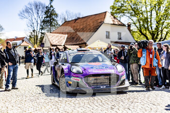 2022-04-24 - 07 LOUBET Pierre-Louis (era), LANDAIS Vincent (far), M-Sport Ford World Rally Team, Ford Puma Rally 1, action during the Croatia Rally 2022, 3rd round of the 2022 WRC World Rally Car Championship, from April 21 to 24, 2022 at Zagreb, Croatia - CROATIA RALLY 2022, 3RD ROUND OF THE 2022 WRC WORLD RALLY CAR CHAMPIONSHIP - RALLY - MOTORS