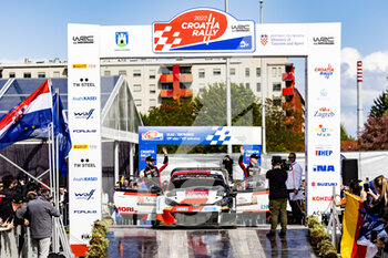2022-04-24 - LAPPI Esapekka (fin), Toyota Gazoo Racing WRT, Toyota GR Yaris Rally1, FERM Janne (fin), Toyota Gazoo Racing WRT, Toyota GR Yaris Rally1, portrait during the Croatia Rally 2022, 3rd round of the 2022 WRC World Rally Car Championship, from April 21 to 24, 2022 at Zagreb, Croatia - CROATIA RALLY 2022, 3RD ROUND OF THE 2022 WRC WORLD RALLY CAR CHAMPIONSHIP - RALLY - MOTORS