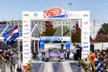 2022-04-24 - GREENSMITH Gus (gbr), M-Sport Ford World Rally Team, Ford Puma Rally1, portrait ANDERSSON Jonas (swe), M-Sport Ford World Rally Team, Ford Puma Rally1, portrait during the Croatia Rally 2022, 3rd round of the 2022 WRC World Rally Car Championship, from April 21 to 24, 2022 at Zagreb, Croatia - CROATIA RALLY 2022, 3RD ROUND OF THE 2022 WRC WORLD RALLY CAR CHAMPIONSHIP - RALLY - MOTORS