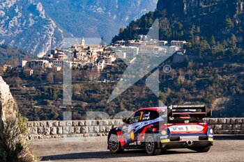 2022-01-20 - FIA World Rally Championship 
Monte Carlo 2022
January 20 ,shakedown 
HYUNDAI SHELL MOBIS WORLD RALLY TEAM 
Ott Tänak (EST) Martin Järveoja (EST)  - WORLD RALLY CHAMPIONSHIP MONTE CARLO (DAY1) - RALLY - MOTORS