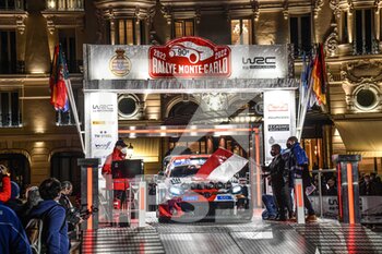 2022-01-20 - FIA World Rally Championship 
Monte Carlo 2022
January 20,ceremonial start
TOYOTA GAZOO RACING 
Sébastien Ogier (FRA) and Benjamin Veillas (FRA) 
team TOYOTA GAZOO RACING WRT - WORLD RALLY CHAMPIONSHIP MONTE CARLO (DAY1) - RALLY - MOTORS