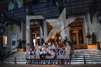 2022-01-20 - FIA World Rally Championship 
Monte Carlo 2022
January 20 ,drivers are seen at ceremonial start during  - WORLD RALLY CHAMPIONSHIP MONTE CARLO (DAY1) - RALLY - MOTORS