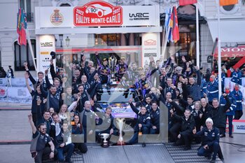 2022-01-23 - FIA World Rally Championship 
Monte Carlo 2022
January 23
M-SPORT FORD WORLD RALLY TE 
Celebrates on the Podium
Sébastien Loeb (FRA) and Isabelle Galmiche (FRA) , Team - WORLD RALLY CHAMPIONSHIP MONTE CARLO - RALLY - MOTORS