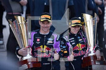 2022-01-23 - FIA World Rally Championship 
Monte Carlo 2022
January 23
M-SPORT FORD WORLD RALLY TE 
Celebrates on the Podium
Sébastien Loeb (FRA) and Isabelle Galmiche (FRA) - WORLD RALLY CHAMPIONSHIP MONTE CARLO - RALLY - MOTORS