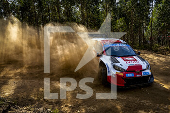 2022-05-18 - 33 EVANS Elfyn (gbr), MARTIN Scott (gbr), Toyota Gazoo Racing WRT, Toyota GR Yaris Rally 1, action during the Rally de Portugal 2022, 4th round of the 2022 WRC World Rally Car Championship, from May 19 to 22, 2022 at Matosinhos, Portugal - RALLY DE PORTUGAL 2022, 4TH ROUND OF THE 2022 WRC WORLD RALLY CAR CHAMPIONSHIP - RALLY - MOTORS