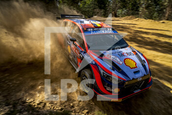 2022-05-18 - 19 LOEB Sebastien (FRA), GALMICHE Isabelle (FRA), M-SPORT FORD WORLD RALLY TEAM, FORD Puma Rally1, action during the Rally de Portugal 2022, 4th round of the 2022 WRC World Rally Car Championship, from May 19 to 22, 2022 at Matosinhos, Portugal - RALLY DE PORTUGAL 2022, 4TH ROUND OF THE 2022 WRC WORLD RALLY CAR CHAMPIONSHIP - RALLY - MOTORS