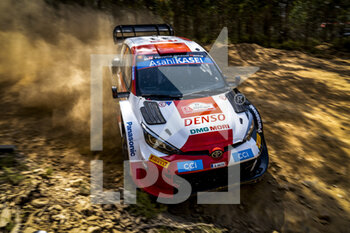 2022-05-18 - 33 EVANS Elfyn (gbr), MARTIN Scott (gbr), Toyota Gazoo Racing WRT, Toyota GR Yaris Rally 1, action during the Rally de Portugal 2022, 4th round of the 2022 WRC World Rally Car Championship, from May 19 to 22, 2022 at Matosinhos, Portugal - RALLY DE PORTUGAL 2022, 4TH ROUND OF THE 2022 WRC WORLD RALLY CAR CHAMPIONSHIP - RALLY - MOTORS