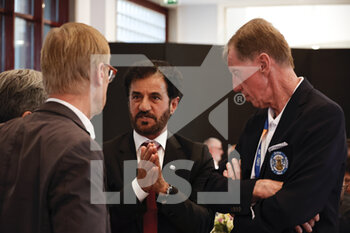 2022-05-18 - BEN SULAYEM Mohammed, FIA president, portrait, VATANEN Ari, ROHRL Walter, WRC Gala 50th anniversary during the Rally de Portugal 2022, 4th round of the 2022 WRC World Rally Car Championship, from May 19 to 22, 2022 at Matosinhos, Portugal - RALLY DE PORTUGAL 2022, 4TH ROUND OF THE 2022 WRC WORLD RALLY CAR CHAMPIONSHIP - RALLY - MOTORS