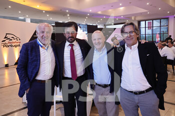 2022-05-18 - BEN SULAYEM Mohammed, FIA president, portrait, RICHARDS David, BIASION Mikki, SIVIERO Tiziano, WRC Gala 50th anniversary during the Rally de Portugal 2022, 4th round of the 2022 WRC World Rally Car Championship, from May 19 to 22, 2022 at Matosinhos, Portugal - RALLY DE PORTUGAL 2022, 4TH ROUND OF THE 2022 WRC WORLD RALLY CAR CHAMPIONSHIP - RALLY - MOTORS